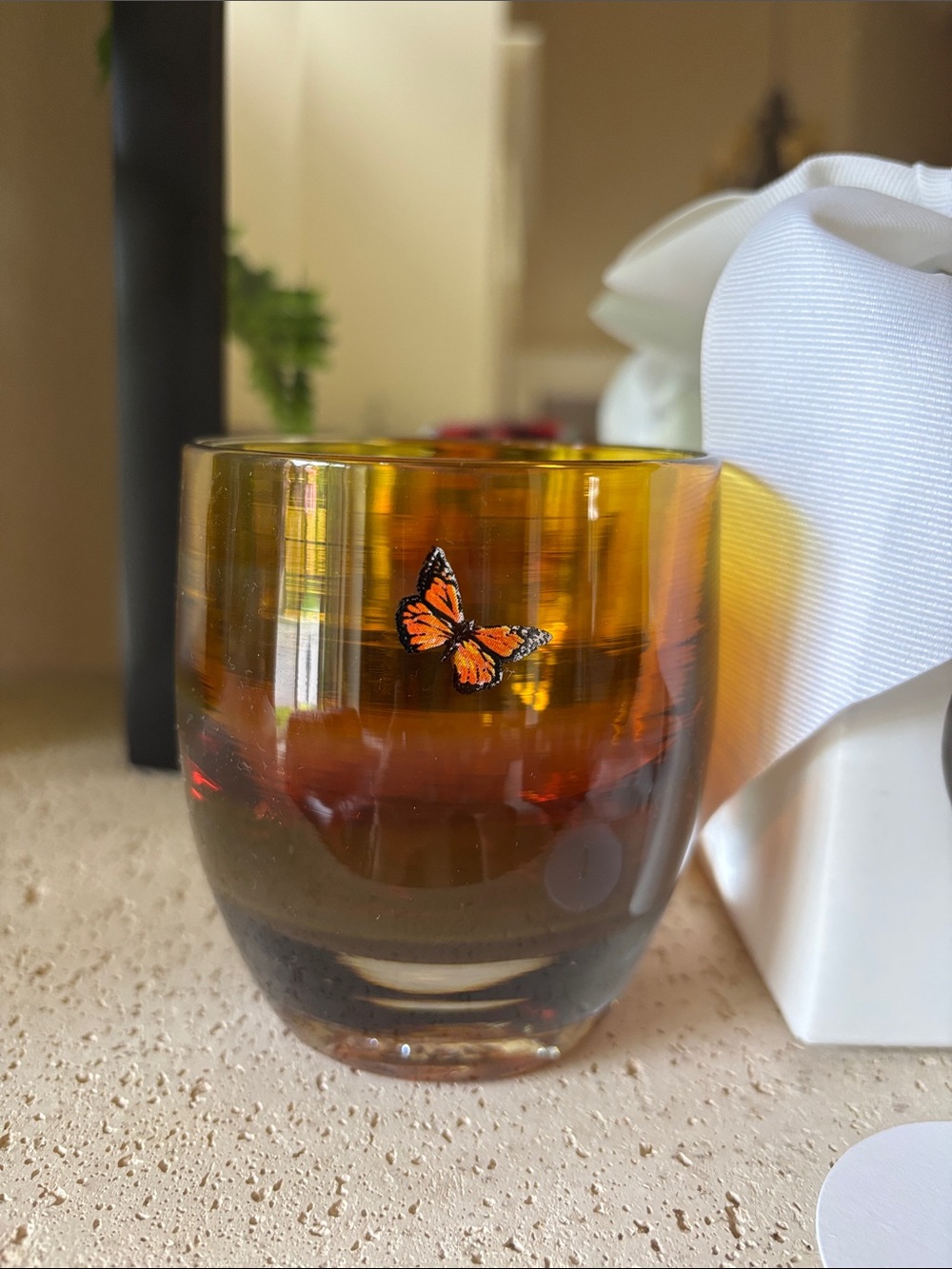 New in Box Glassybaby Emerge Butterfly No Longer Available Hard to Find